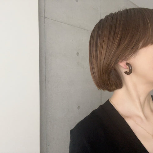 Big hoop earring